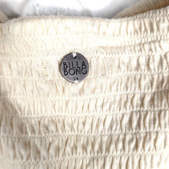 Gauzy cotton shirred strapless handkerchief hem boho dress - Picture 5 of 6